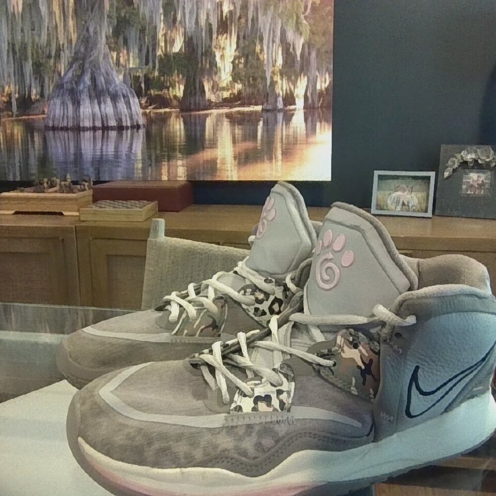 Nike kyrie 8 infinity leopard camo size 10